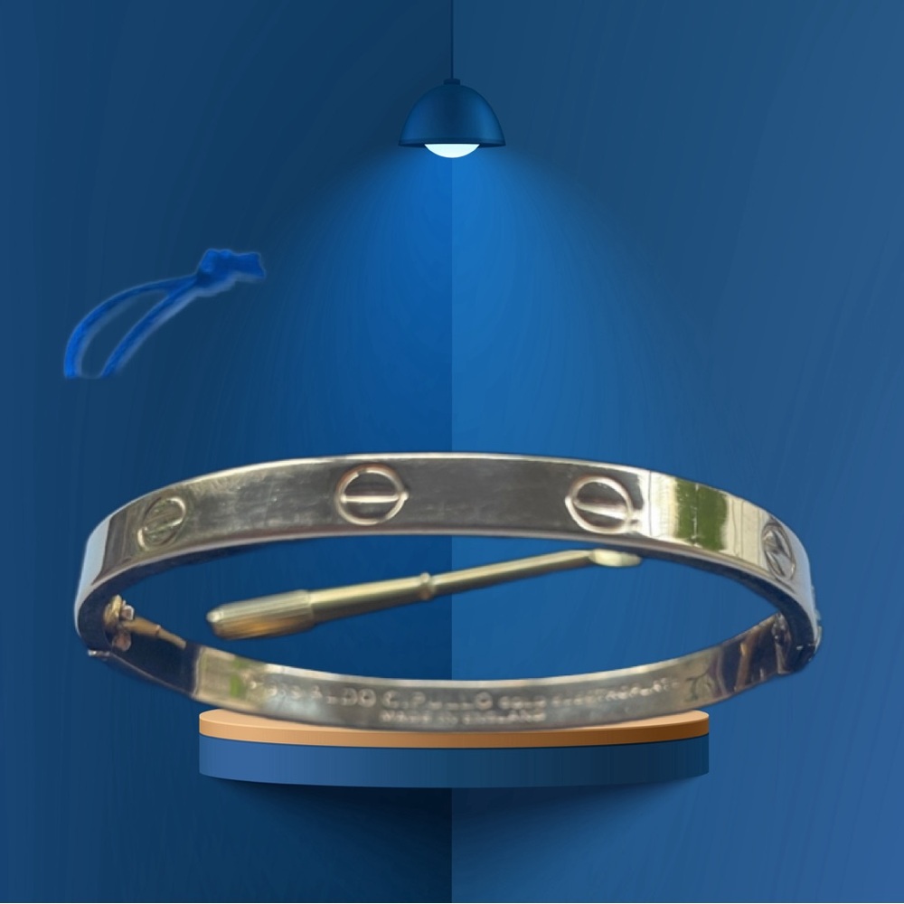 Rare 1970 Charles Revson Love Bracelet Aldo Cipullo (Cartier Designer)